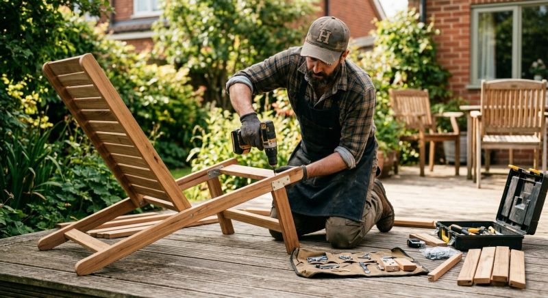 Deck Chair Assembly in Alpharetta, GA