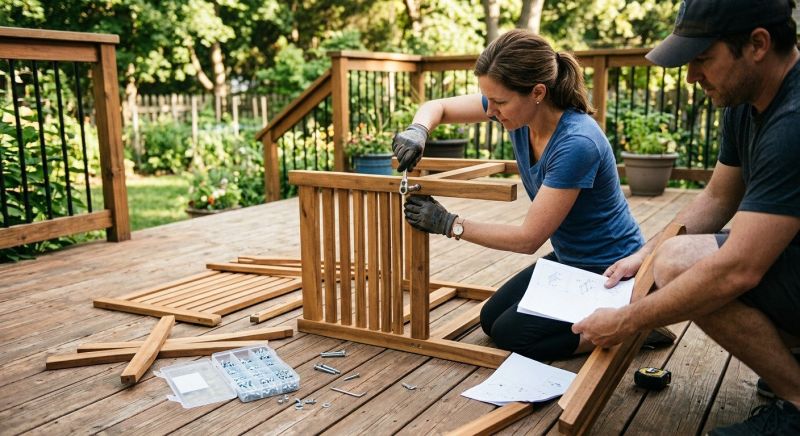 Deck Furniture Assembly in Overland Park, KS